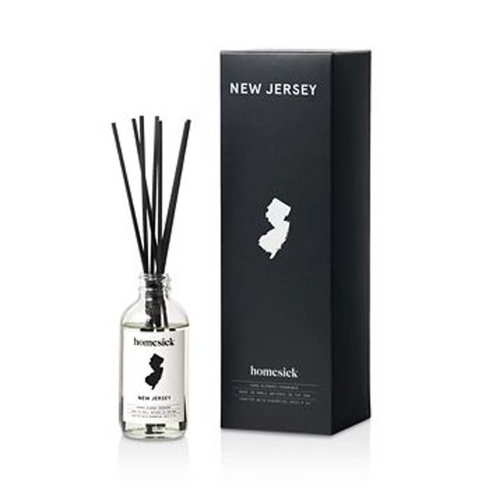 Homesick New Jersey Reed Diffuser Vanilla Dorm Room Gifts